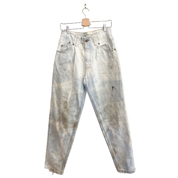 Vintage IKEDA Womens High Rise Straight Leg Jeans - Picture 2 of 16